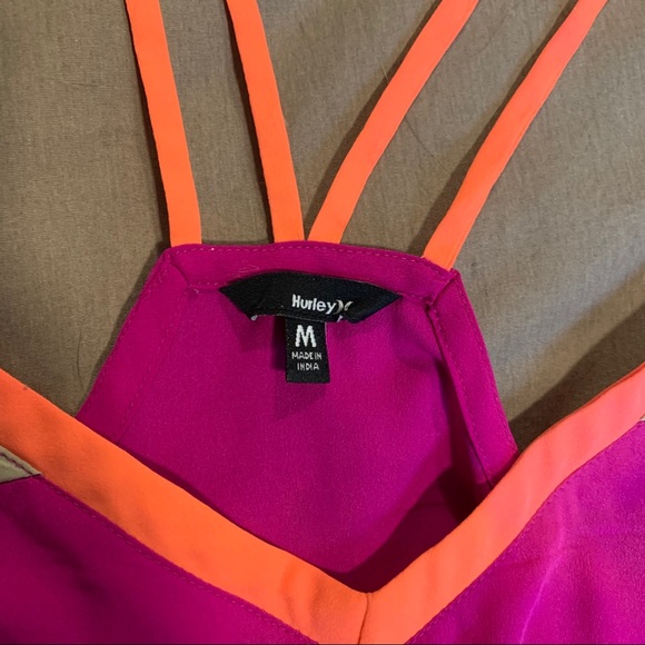 Hurley | Strappy Neon Tank Top - Picture 3 of 6